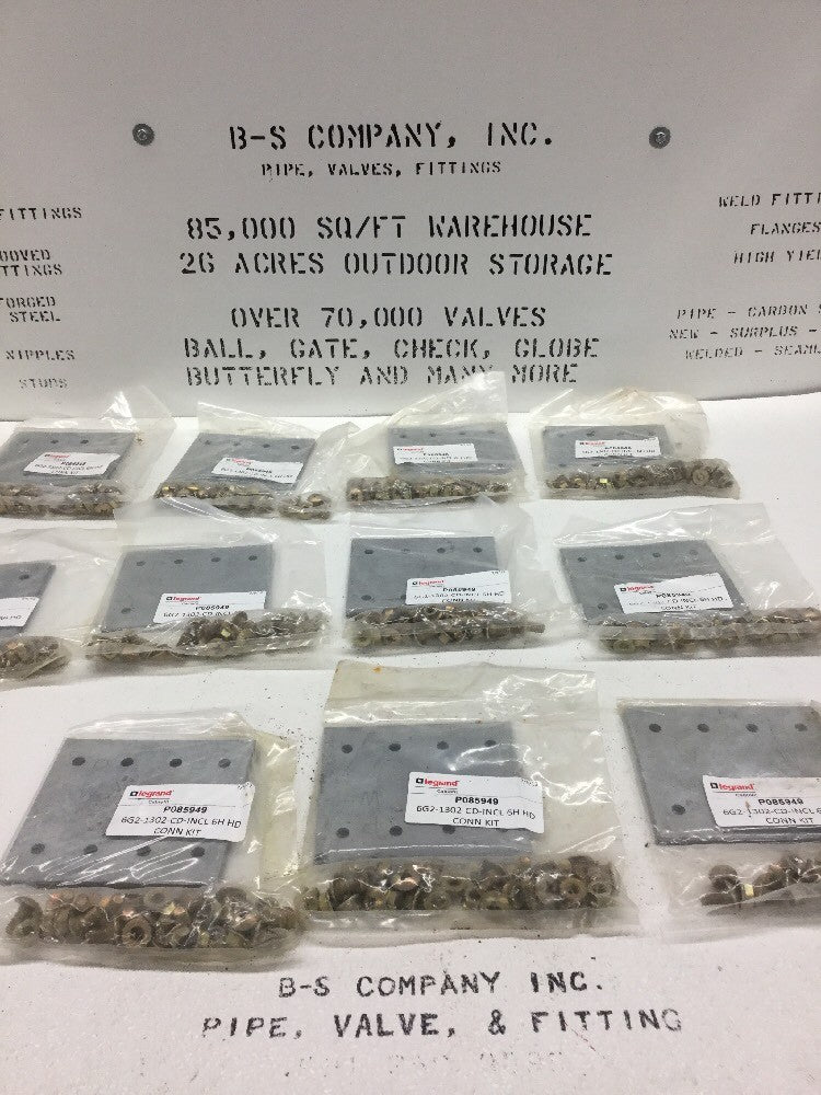 Legrand Cablofil 6G2-1302-CD-INCL 6H HD Cable Tray Splice Plate W/ Hardware