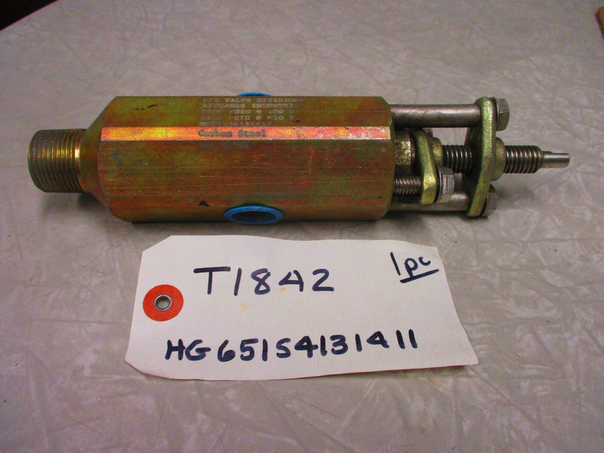 Orifice Block Gauge Valve | HEX HG651S4131411 | 3/4" MNPT X 1/2 FNPT | 6580 psi 
