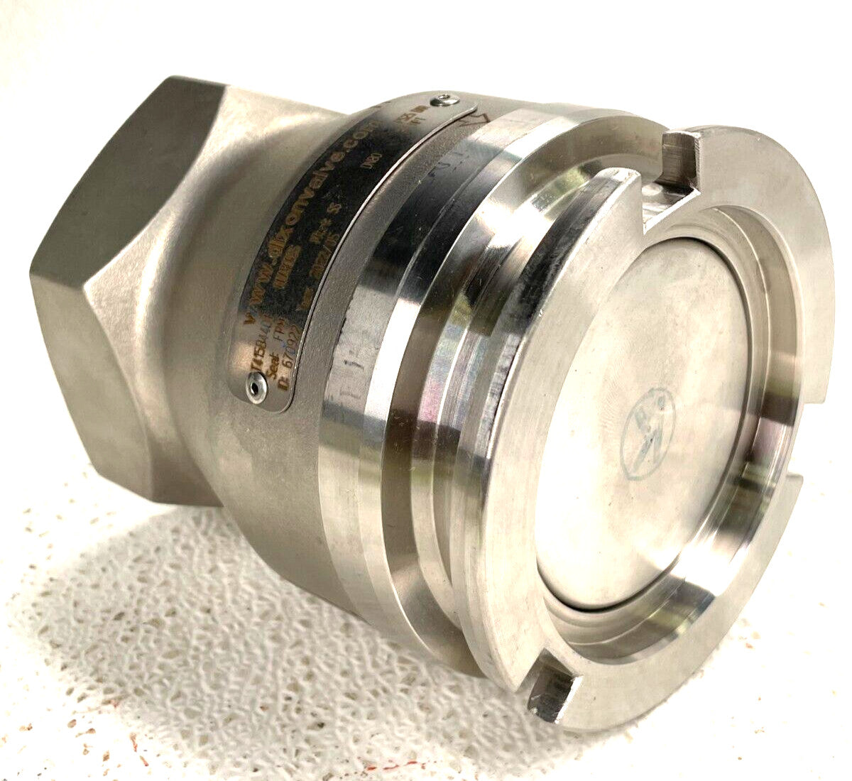DIXON DDA-300-SS 119mm MannTek Dry Disconnect Adapter Tank Unit x 3" Female NPT