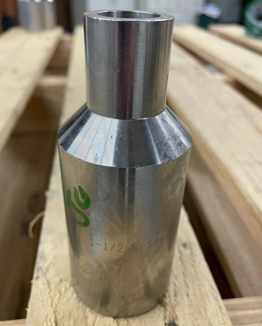 1-1/2" x 3/4" Schedule 80 Plain End Swage Nipple SB462 Alloy 20 Pipe Fitting