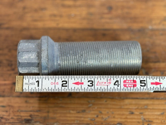(Lot Of 6 Bolts)1 1/2-12 x 3 1/2 Fine Thread 12-Point Flange Screw Darling Bolt