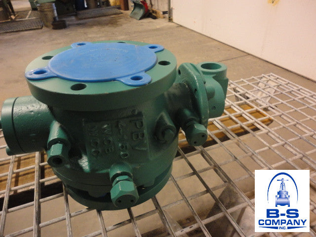 PBV Ball Valve 4" 150 Raised Face Flange Full Port Trunnion Mounted Lever Op.