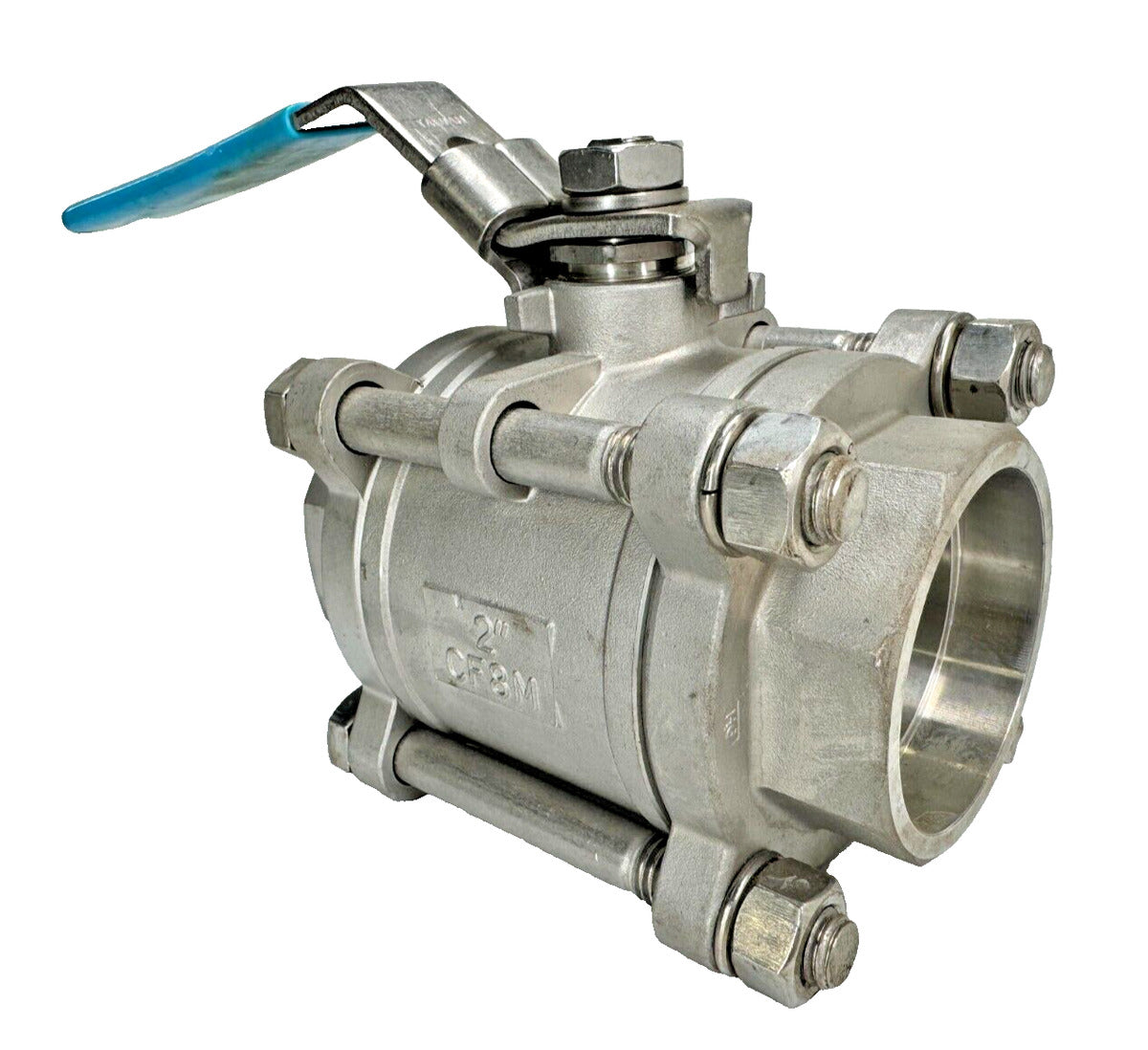 NIBCO K-595-S6-R-66-LL Stainless Ball Valve 2" Socket Weld 1000-WOG, Full Port