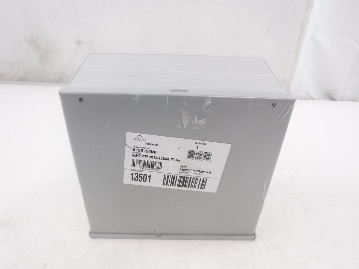 nVent Hoffman Type 3R Gray Mild Steel Screw Cover Drip Shield Enclosure Box