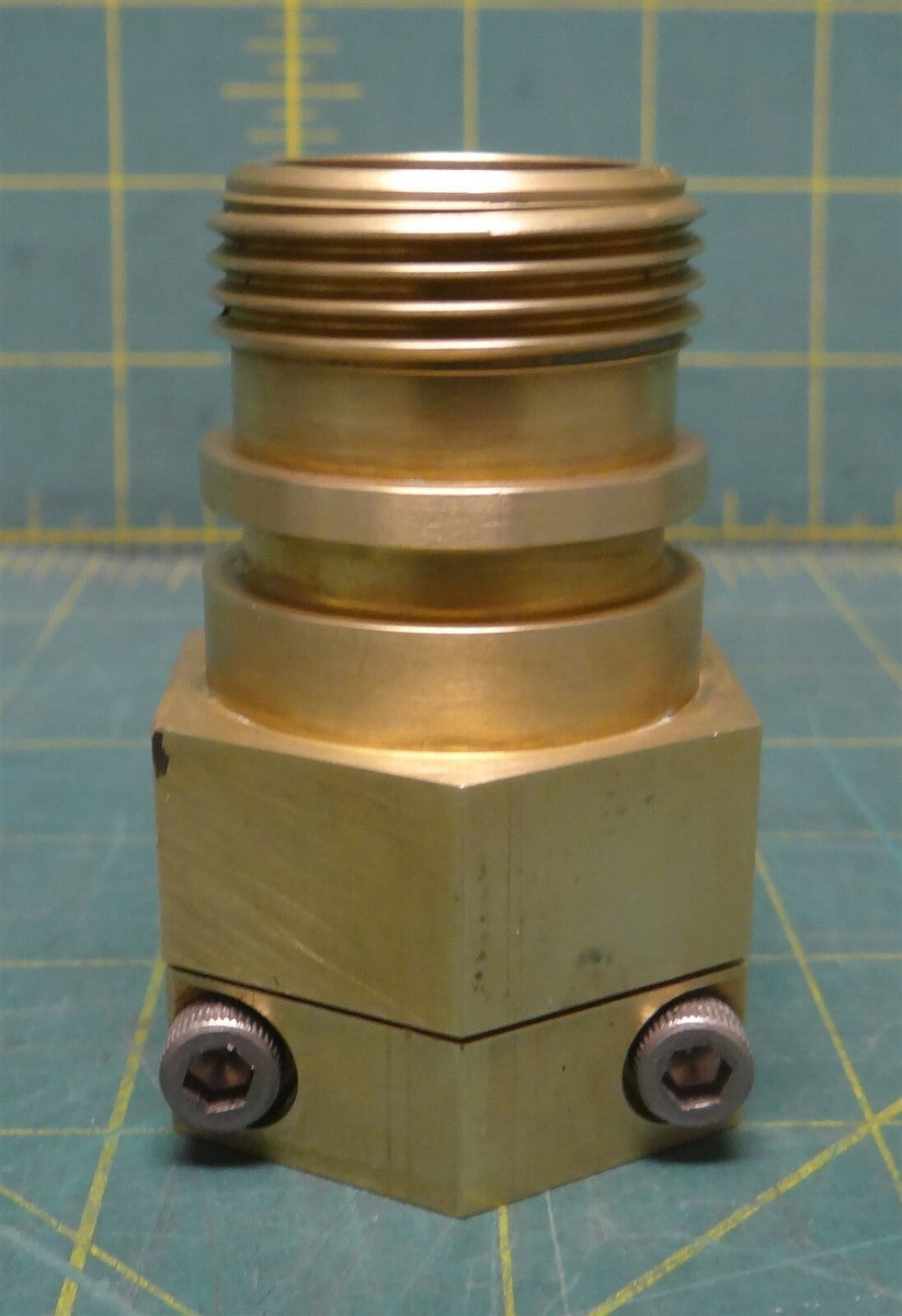 1-1/4" Male SAE Brass Pipe Fitting Clamp Coupling Shaft Collar End Piece