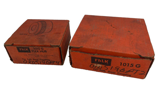 (1 SET) FALK 1015G Flex Hub (1.7485 Bore) & 1015G10/51 Sleeve for Gear Coupling