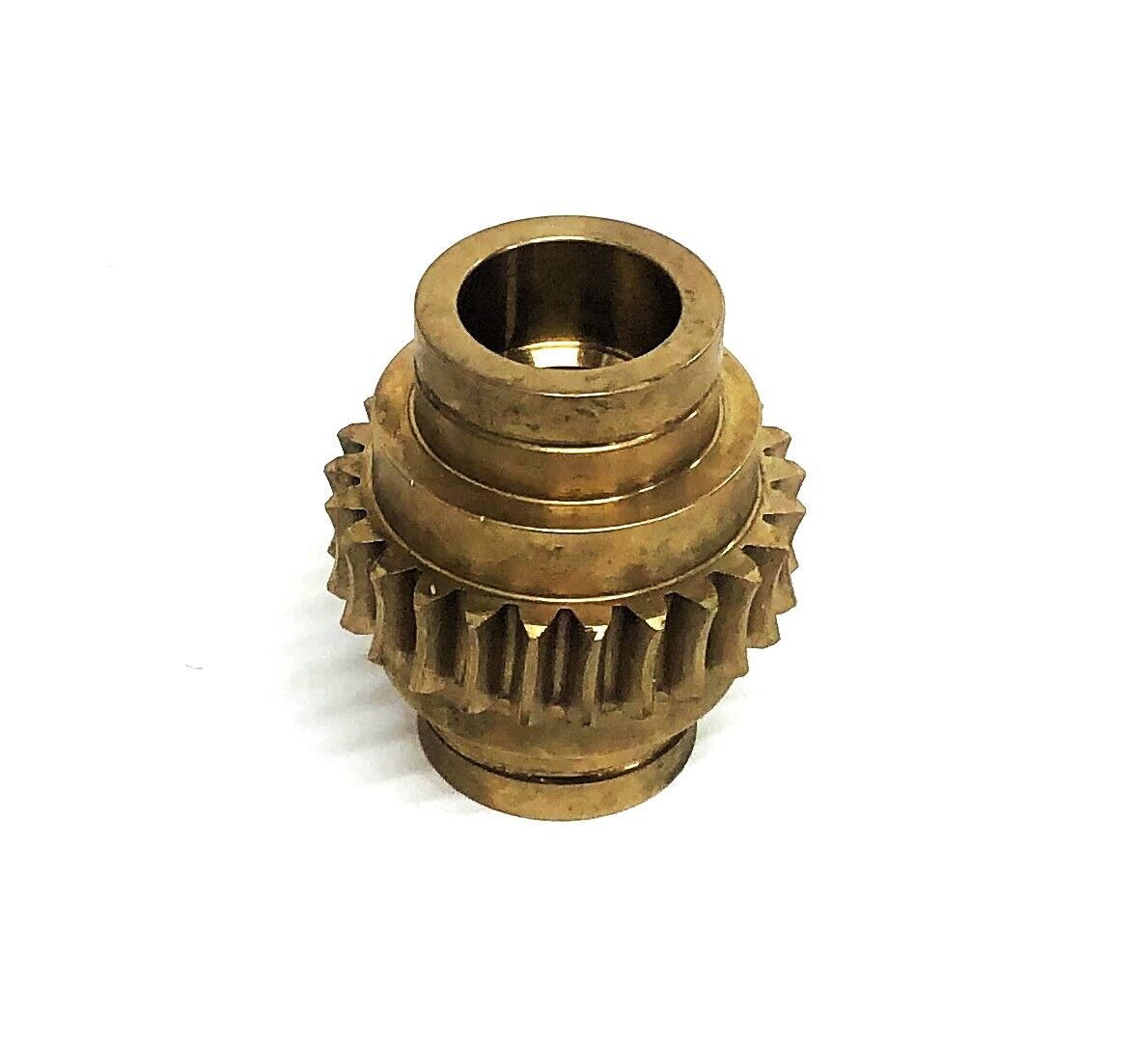 Unbranded 1 Inch Bore 25 Tooth Brass Worm Wheel Gear 2000100.00014 NOS