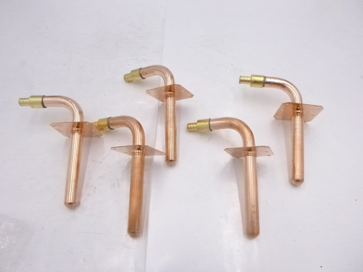 5 Pack Apollo 8" ExpansionPEX Series Stub-out 1/2 Copper Tube