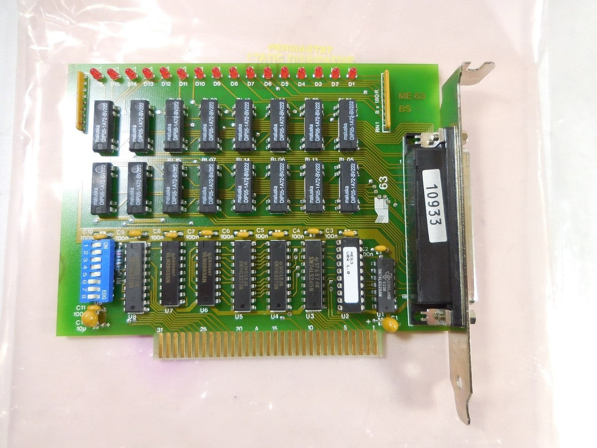 Meilhaus Electronics ME 63 Board W/Software & Instruction Manuals *Vintage*