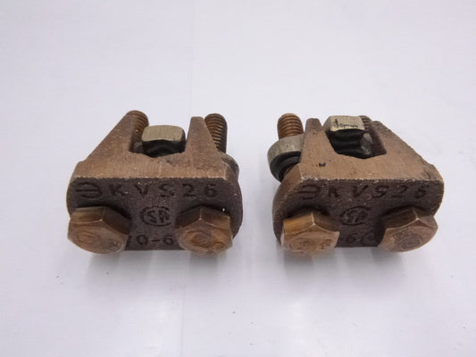 2 Pack Burndy KVS26 115115 Compact High Copper Alloy Connection