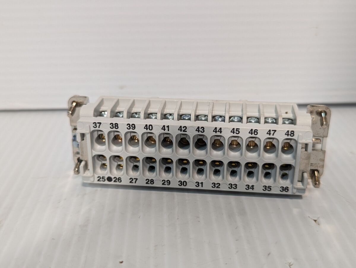 Thomas & Betts FS148B Terminal Insert Female 48 Position 20-14AWG - Free Ship