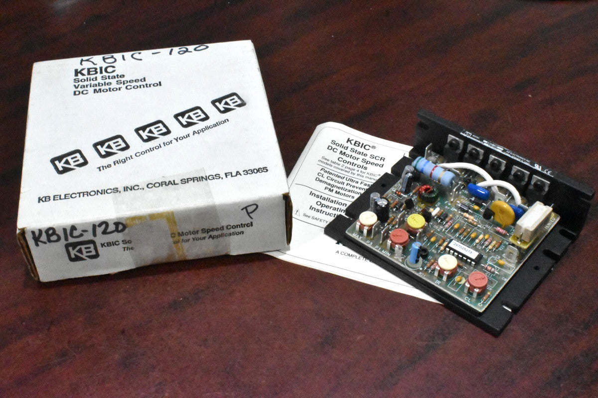 KB Electronics KBIC-120 DC Motor Speed Control 120VAC – SPMX SOLUCIONES ...