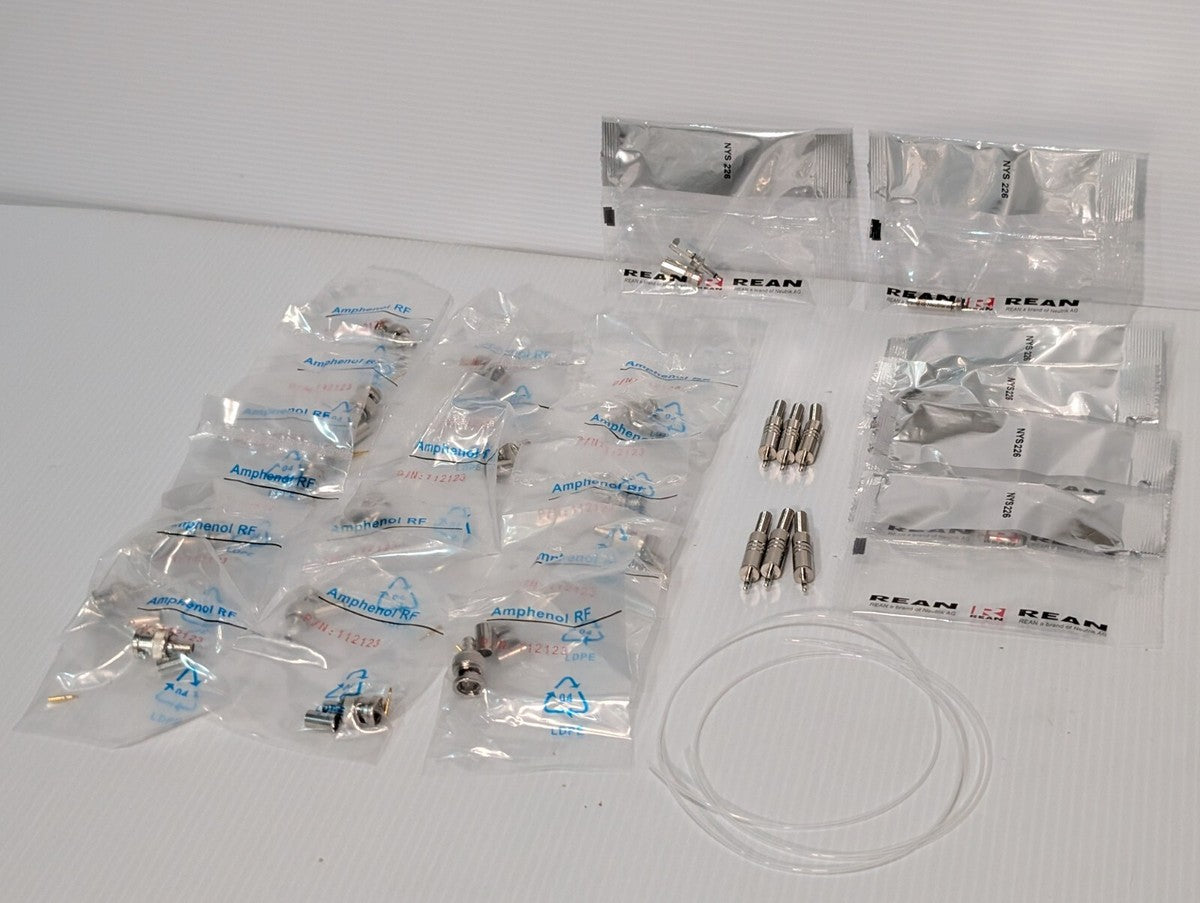 Lot of Neutrik AG Rean NYS-226 Contacts, Amphenol RF 112123 Connectors, More
