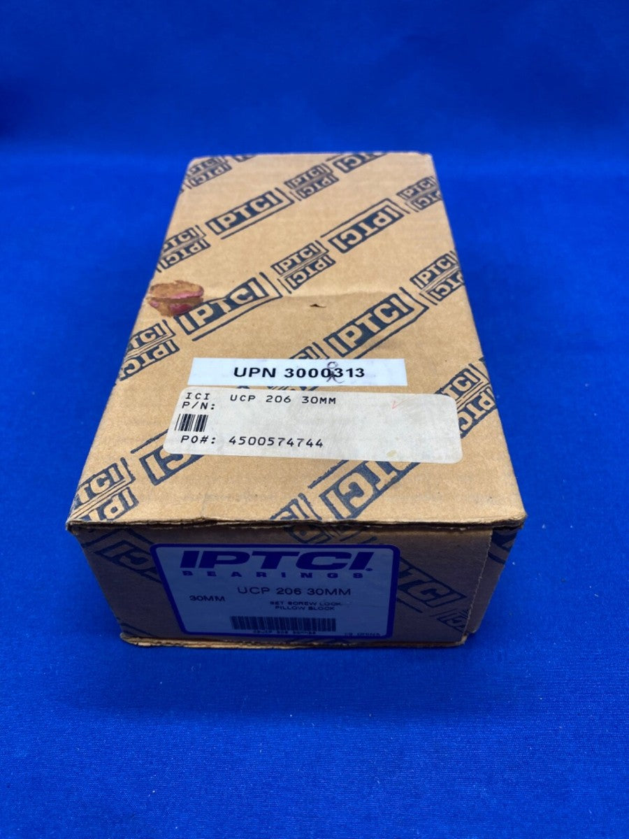 IPTCI UCP206 30mm pillow block bearing set Screw lock