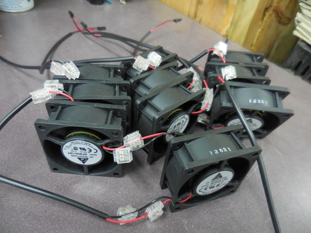 Delta Electronics Model AFB0612H Fan, Lot of 10 