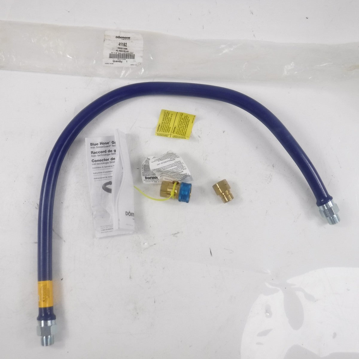 Dormont 41192 Gas Hose Kit 3/4″x 48″ 43-S0049-48 SEE DESC