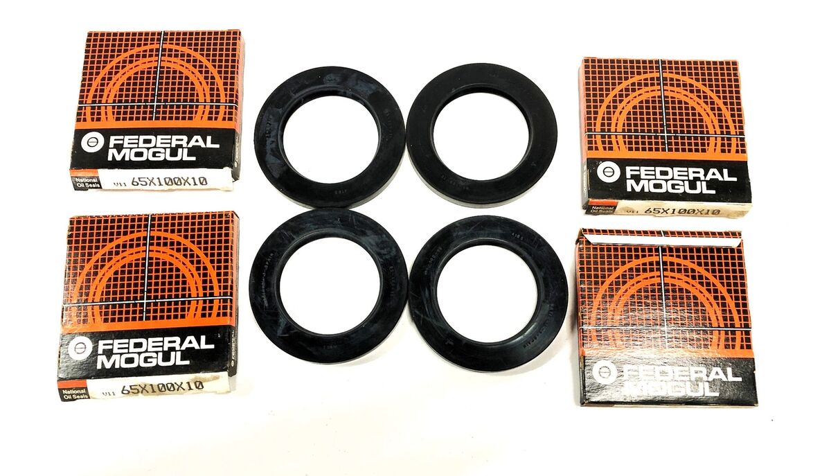 Federal Mogul Oil Seal 65x100x10 [Lot of 4] NOS