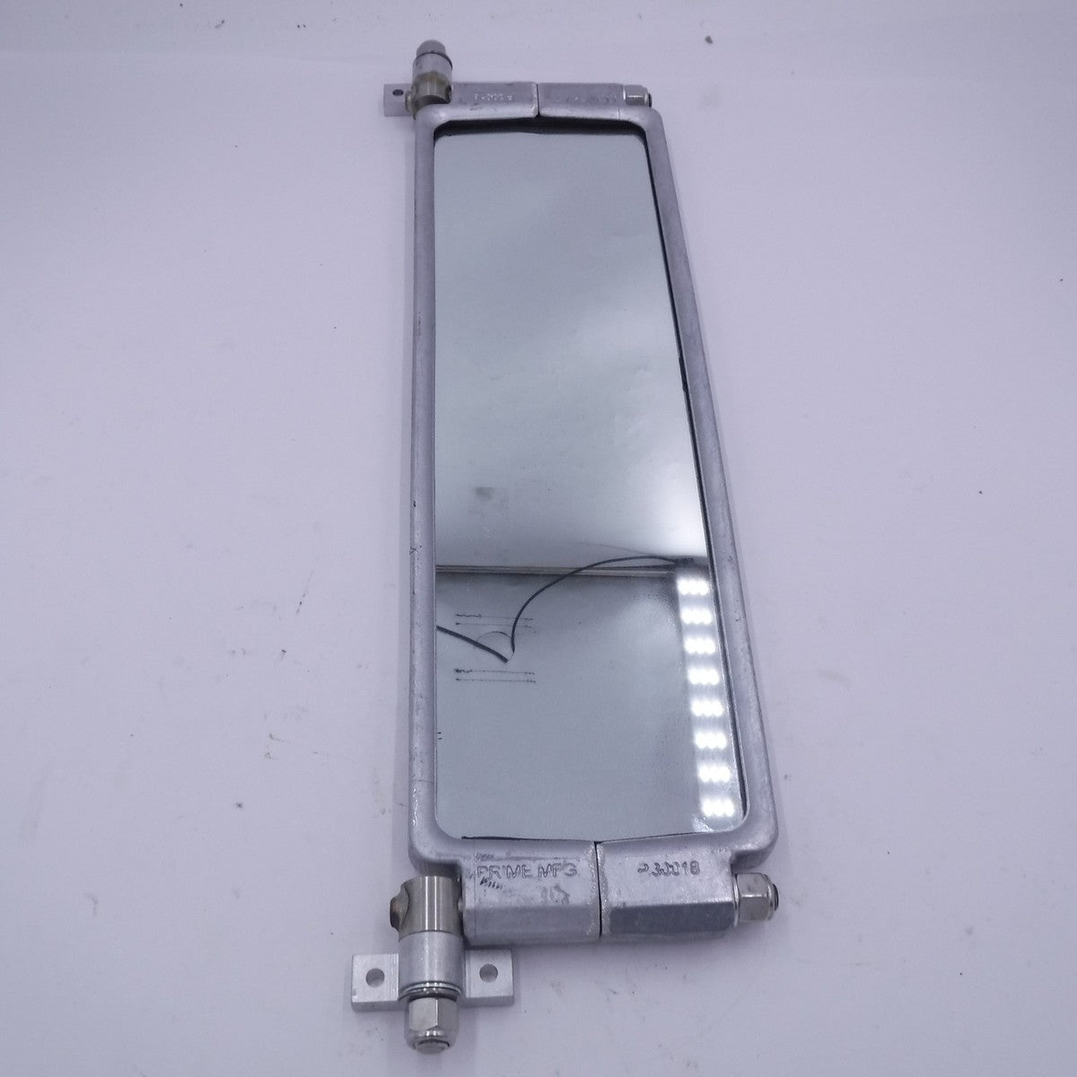 Prime MFG P.30018 Stainless Steel Locomotive Side Mirror 18"x5" Mirror SEE DESC