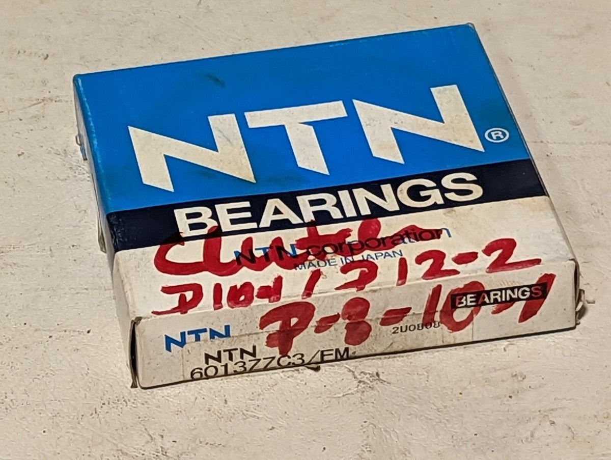 Lot of 2 NTN 6013ZZC3/FM, 6013ZZC3/L627 bearings