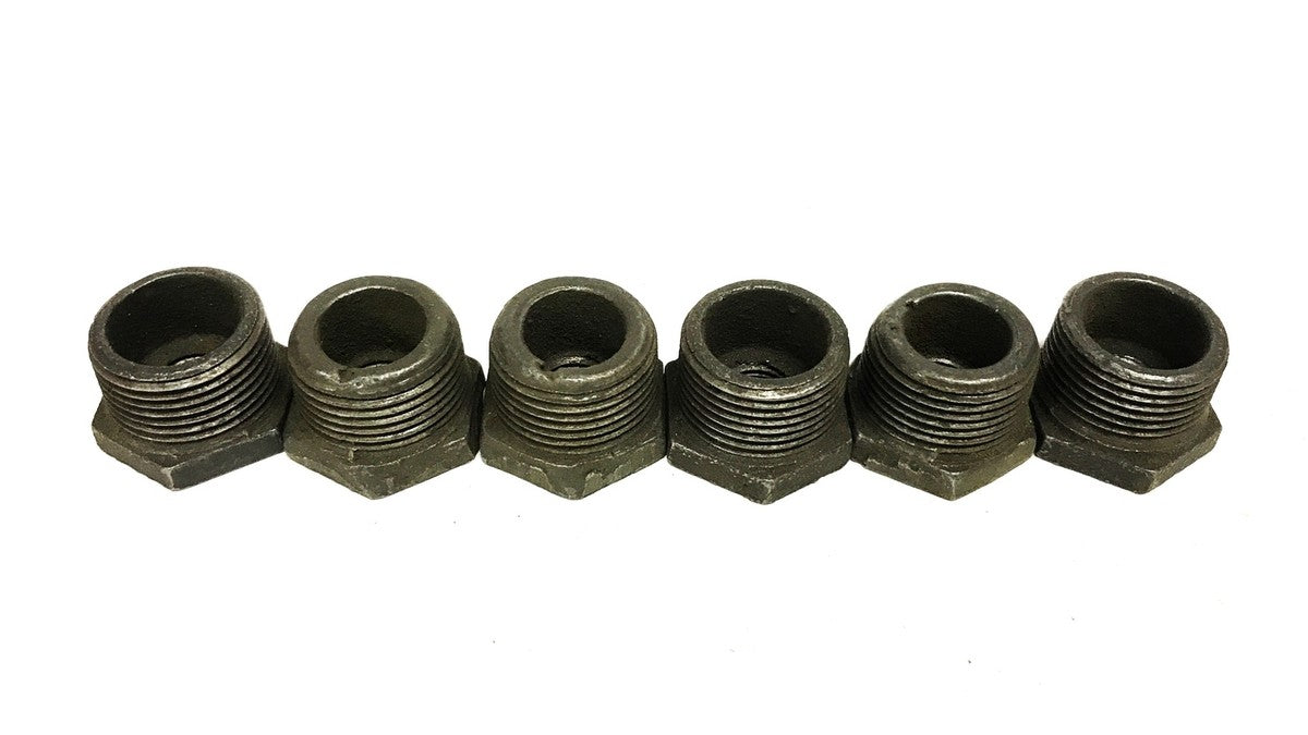 Grinnell 3/4 inch x 1/4 inch Reducing Bushing [Lot of 6] NOS