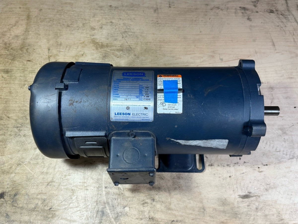 NEW Leeson 108022.00 Electric Motor 90 Volt DC 1750 RPM 1 HP S56C C4D17FK5L