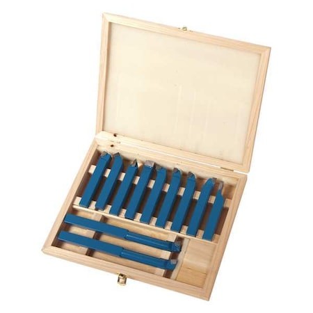 Advantage Plus 16N205 Carbide Lathe Tool Set,5/16 In