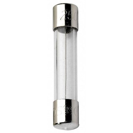 Mersen Ggc6 Glass Fuse, Ggc Series, Fast-Acting, 6A, 250V Ac, 200A At 250Vac,