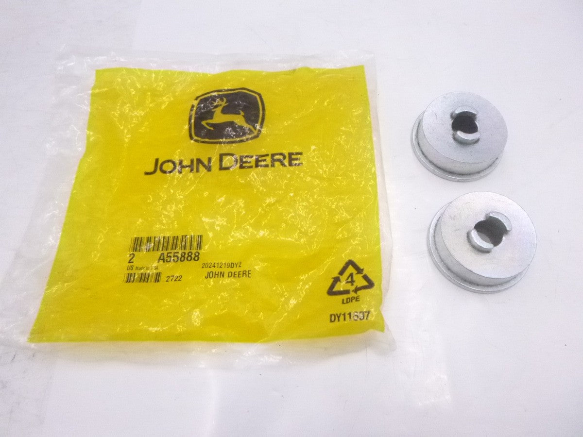 2 Pack Genuine OEM John Deere Closing Wheel Bushing A55888 For1035 1512FX 1516FX