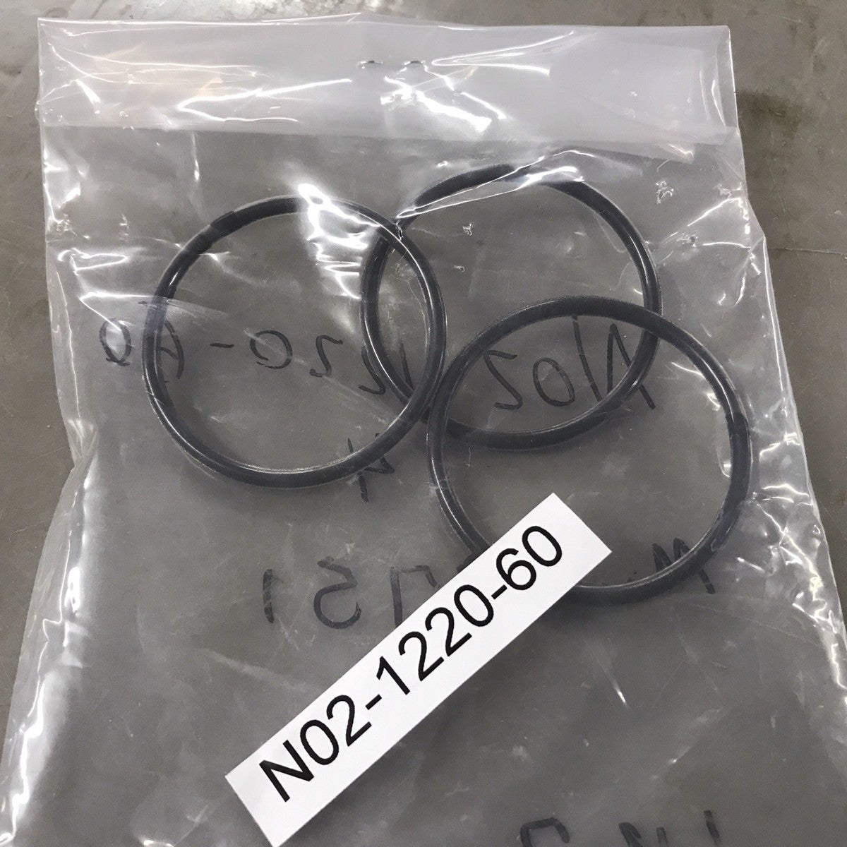 Lot Of 3 Nomad For Wilden Pump 02-1220-60 Encapsulated O-Ring; 1.859" x 0.139"