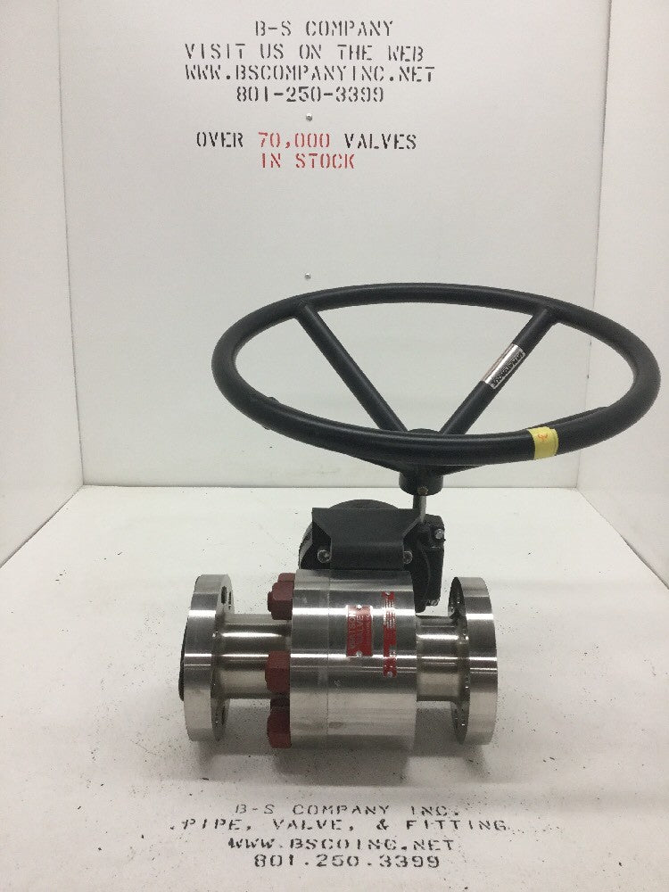 Ball Valve 2" 600 Full Port Watson Nevada Slurry SS Body FF Model: 560