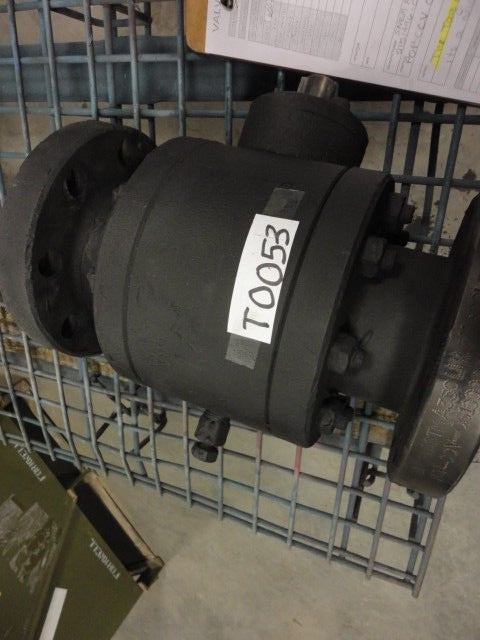 Ball Valve 3" 600 RF Flanged Full Port LF2 Body Lever Op. *Missing MFG Tag*