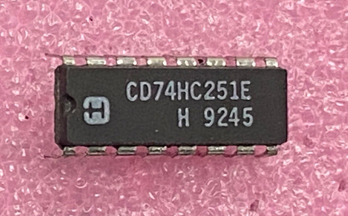 Harris CD74HC251E Data selector/mux 3-state outputs date code 9245