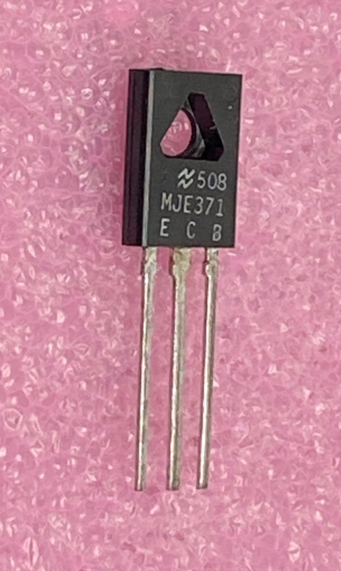 National MJE-371 PNP power transistor package TO-126