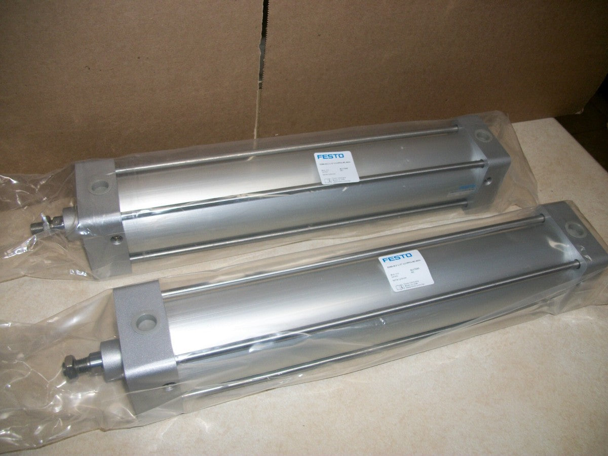 NEW FESTO PNEUMATIC CYLINDER MODEL SSNA-N-2-1/2"-12=PPVA-N5-MS4  NFPA CYLINDER