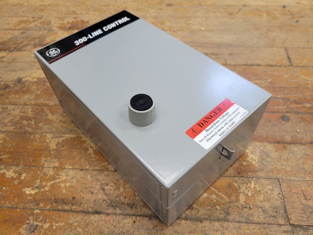 General Electric CR306C1** Magnetic Starter 27A 3P Coil 115/120V Size 1 Type 1