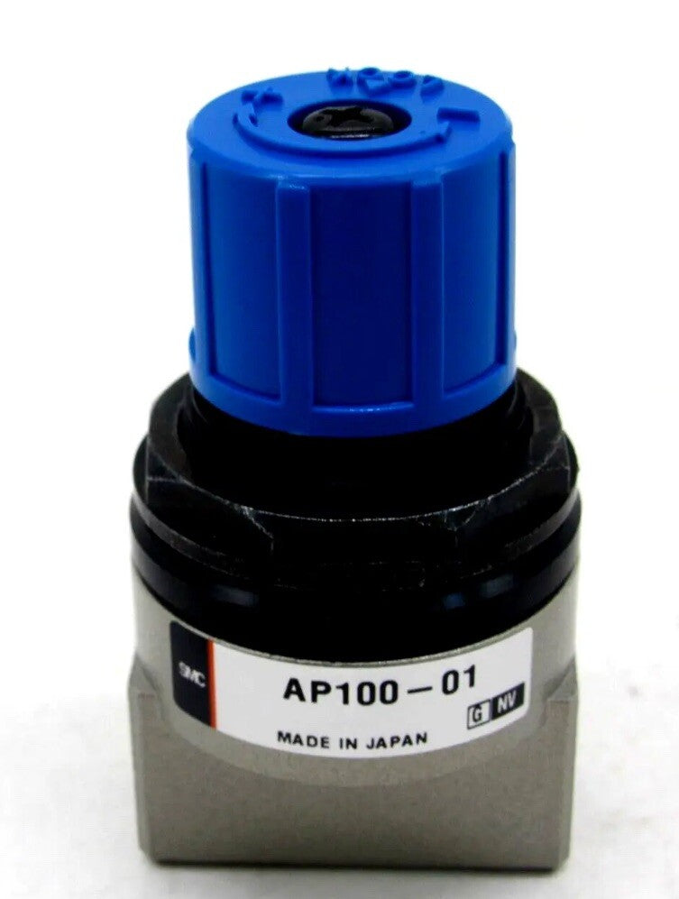 NEW! SMC AP100-01 Regulator, Pressure Control Valve, 1/8 NPT.      D6
