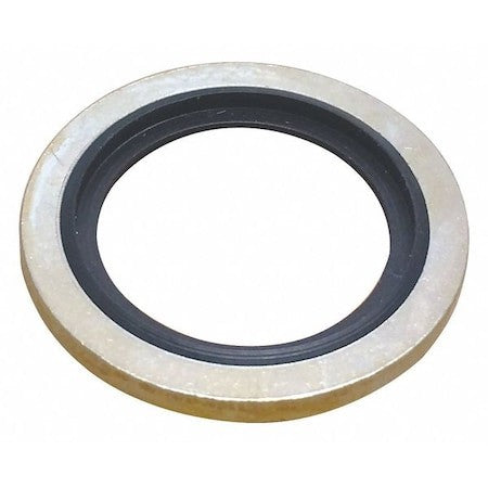 Adaptall 9500-10 Sealing Washer, Fits Bolt Size 5/8 In Steel/Buna-N, Cadmium