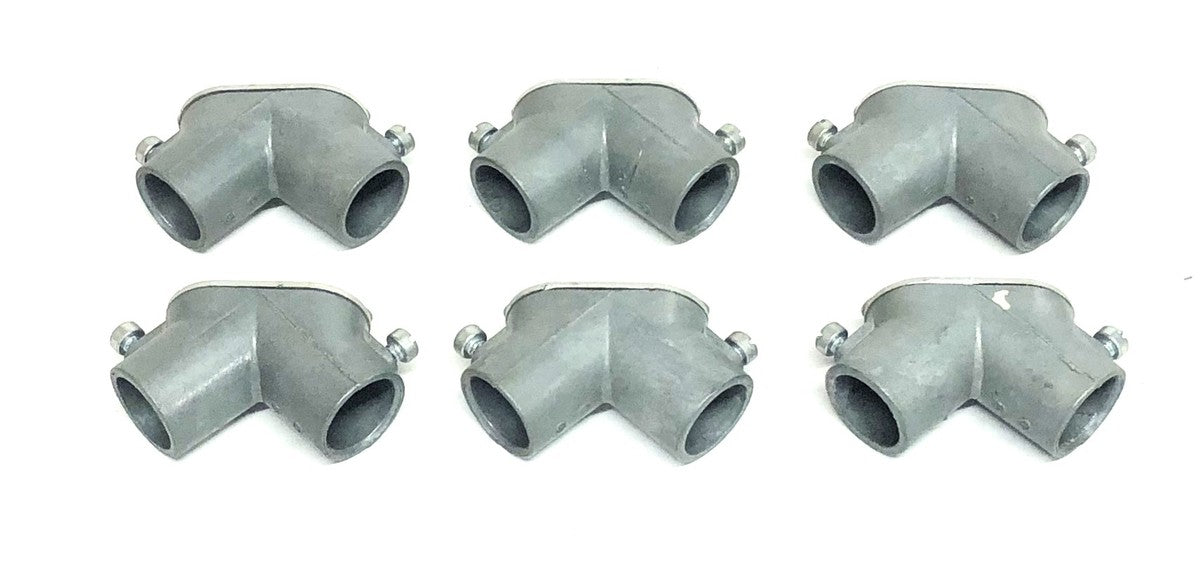 Unbranded Conduit Elbow 1/2 Inch [Lot of 6] NOS