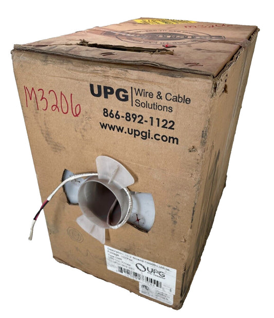 (758 Ft) UPG 77044 18/2 AWG Stranded CMR Wire (PN: U1802-9B1)