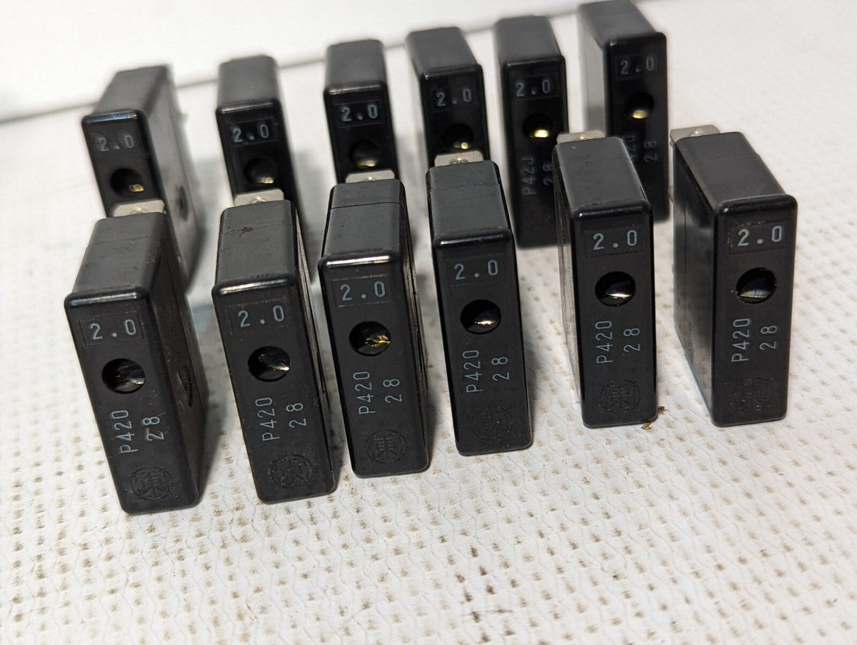 Lot of 6 Daito P420 (28) Alarm Fuses