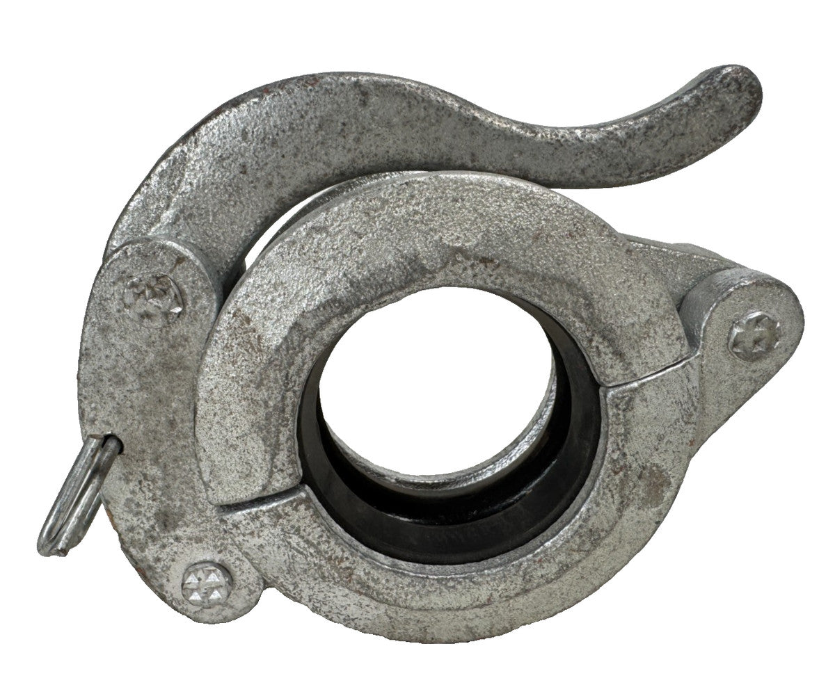2" Galvanized Snap Joint Coupling for Grooved End Pipe & Fittings