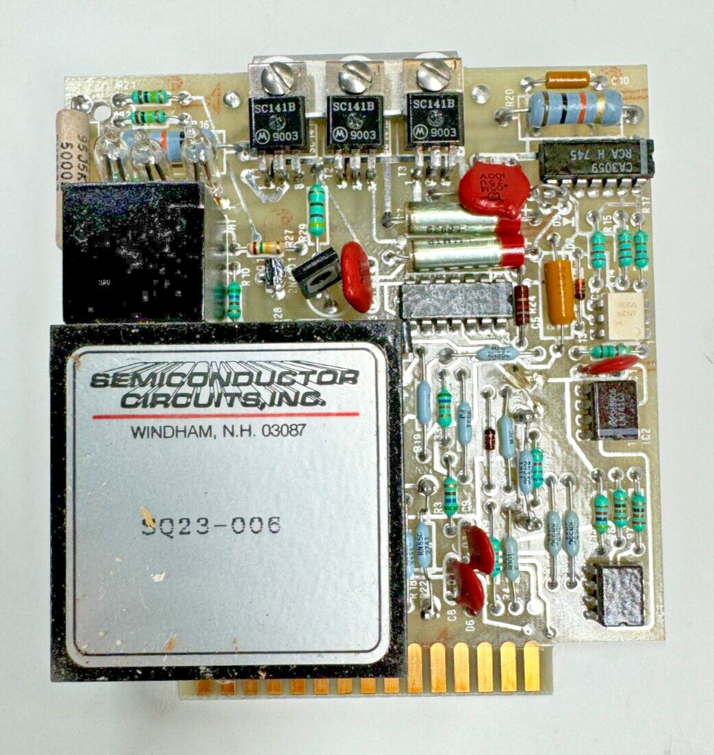 SEMICONDUCTOR CIRCUITS SQ23-006 Circuit Board
