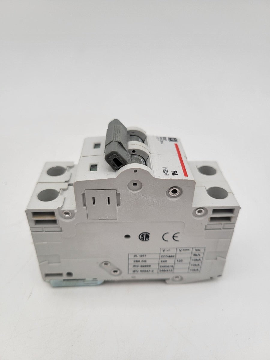 Cutler Hammer WMS2B32 Circuit Breaker 32 Amp 2 Pole 415 VAC DIN Rail Mount NOS