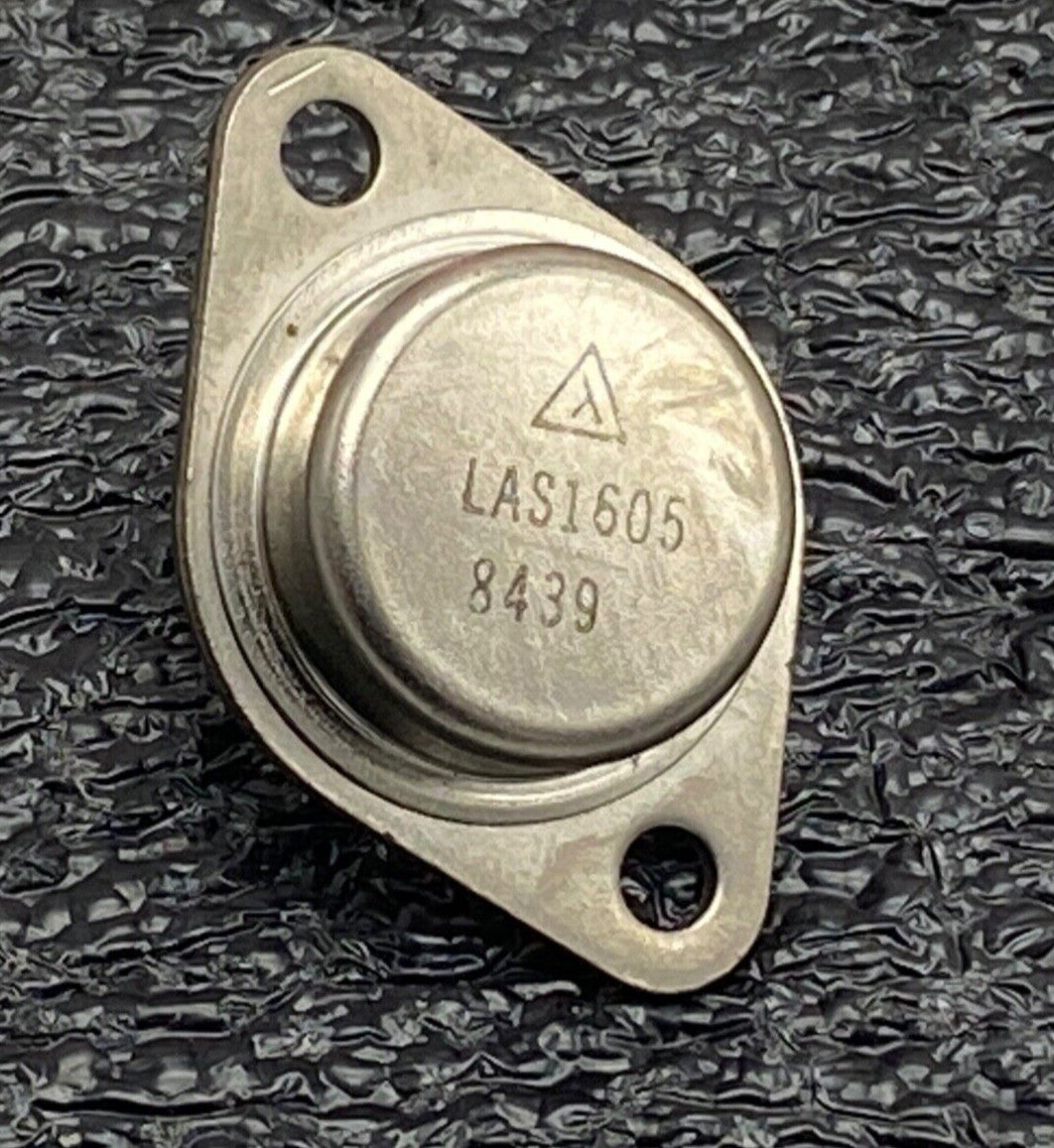 Lambda voltage regulator LAS1605, 5V volt fixed regulator TO-3 date code 8439