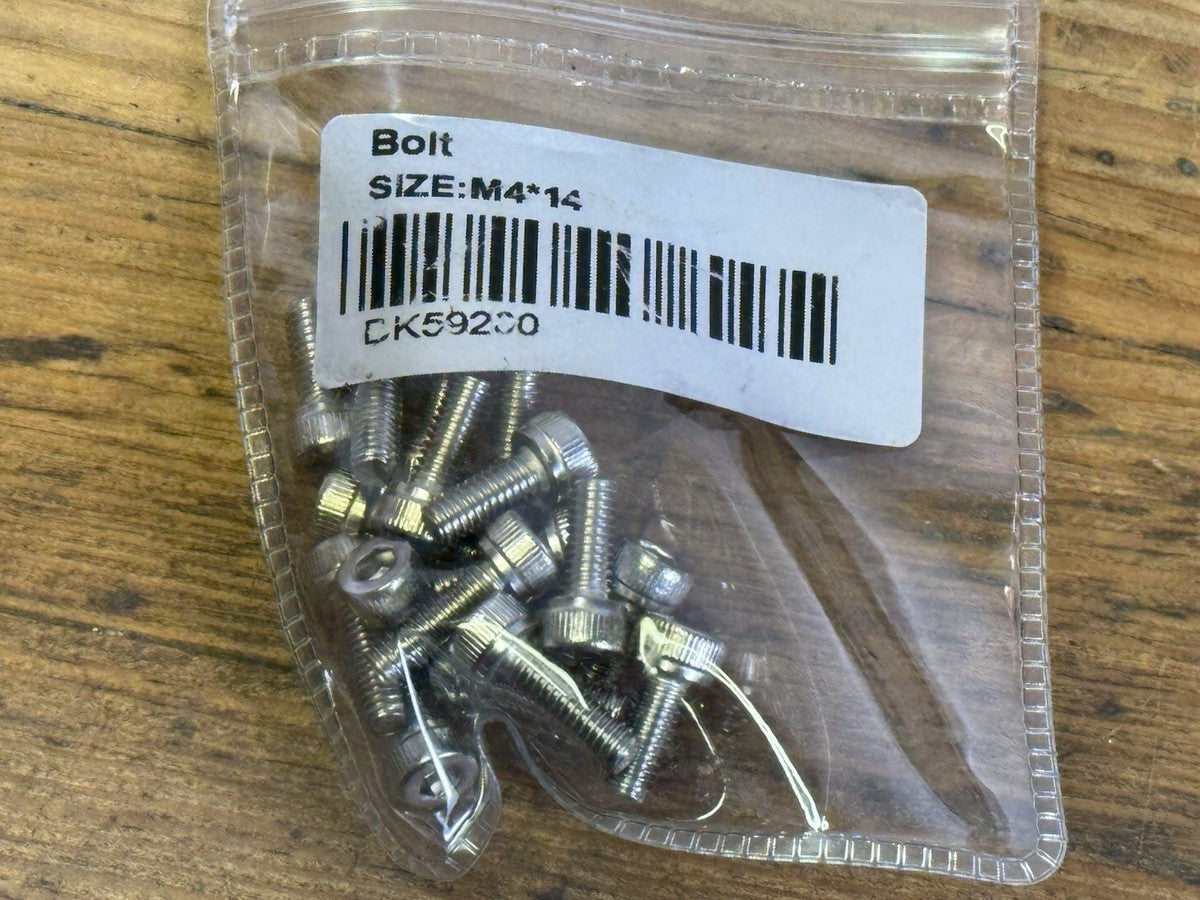 (20 Pieces) BOLT M4X14 MITSUBISHI GENUINE