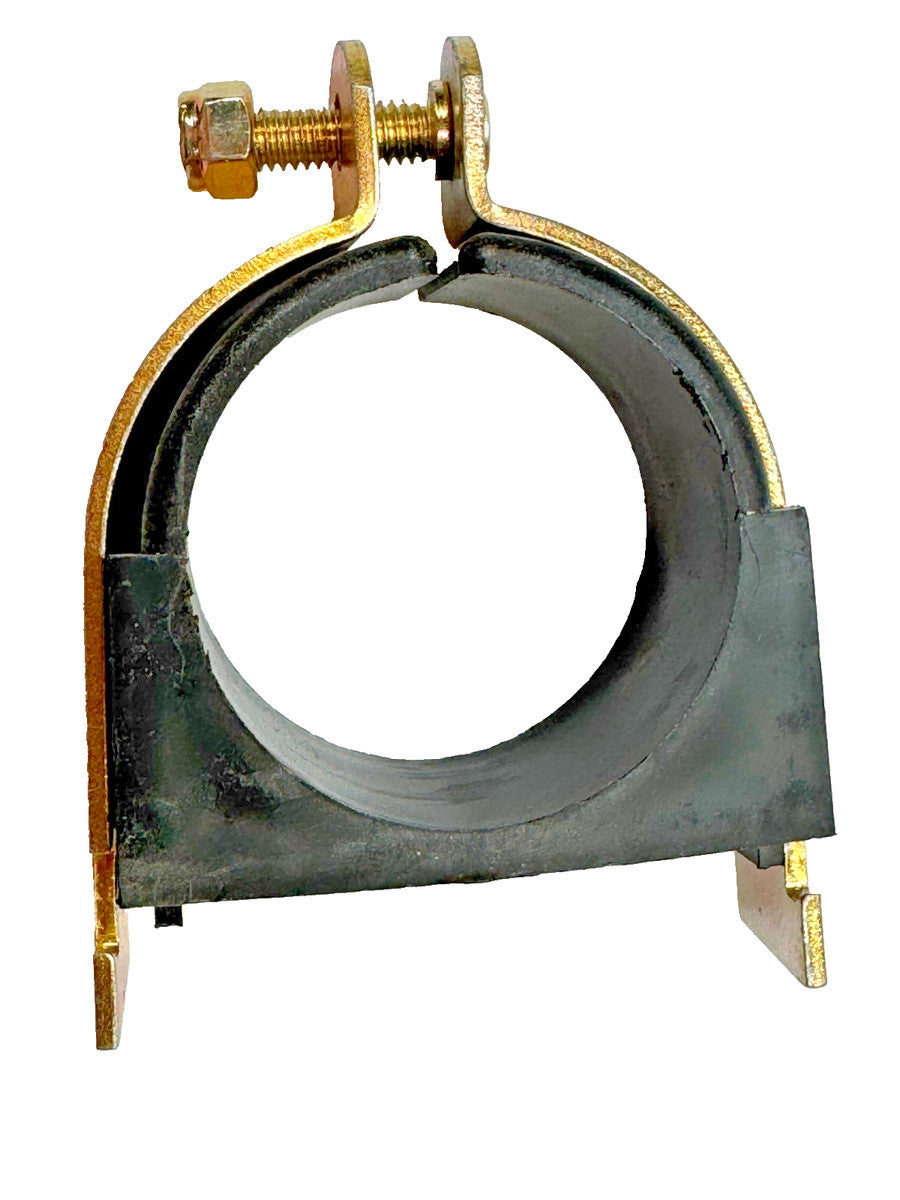 CUSH-A-CLAMP 040N046 Cushion Strut Clamp 2-1/2" Tube OD, Zinc Plated