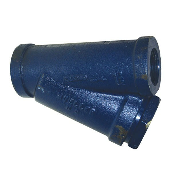 MUELLER 251-DI 1-1/2" Class 300 Screwed End NPT Y-Strainer 640psi CWP