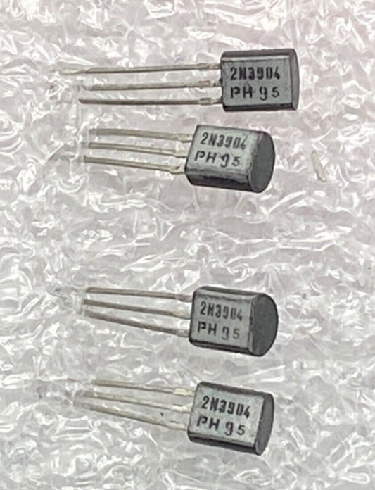 2N3904 pack of 4, NPN transistor bipolar BJT