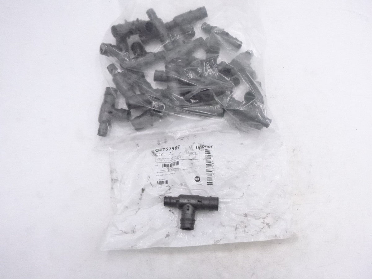 21 Pack Uponor 3/4" x 1/2" x 3/4" ProPEX EP Reducing Tee Q4757557