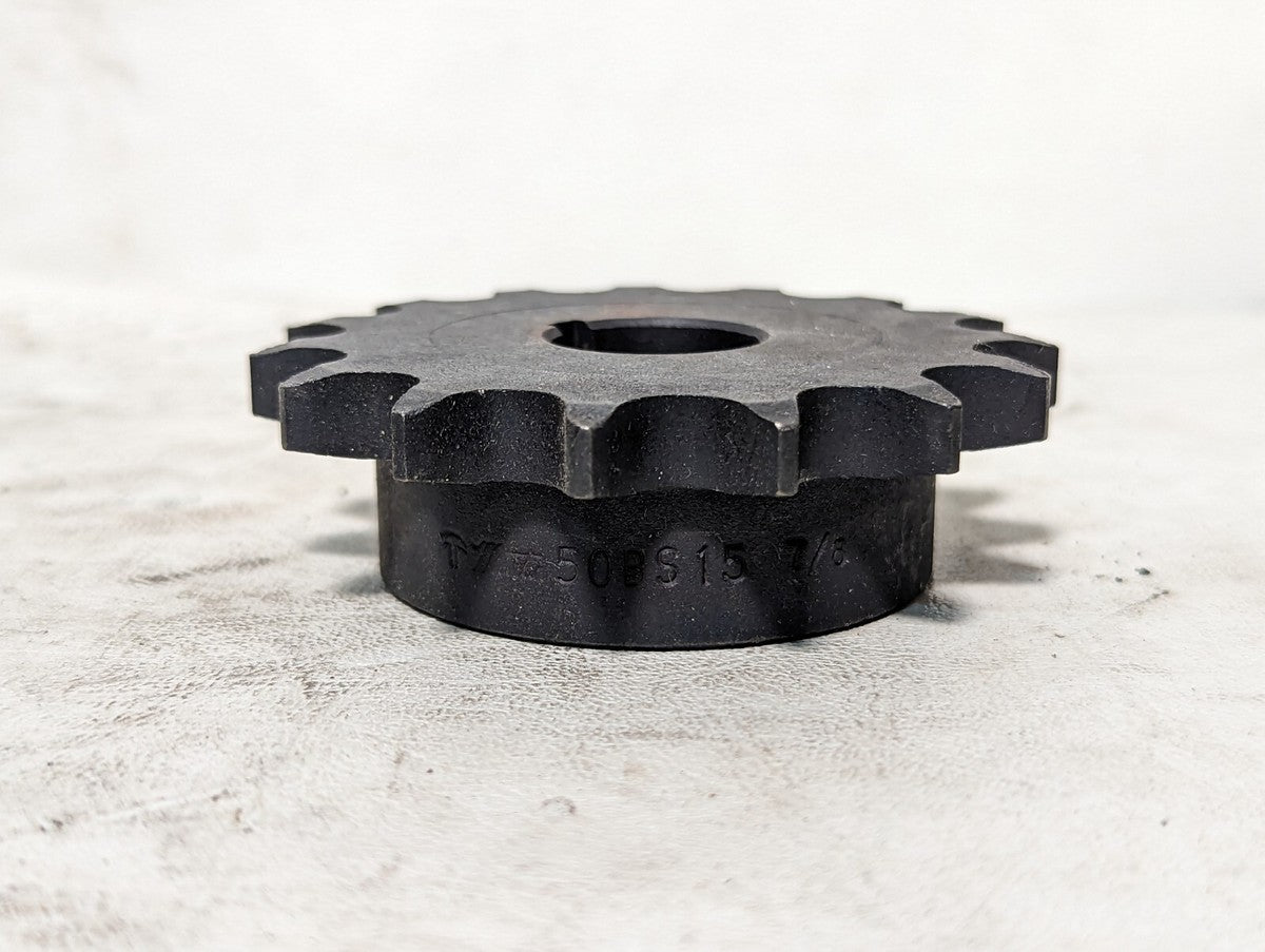 Martin 50BS15 7/8 bored to size sprocket, 50 / 5/8 in, 0.8750 in Bore, 15 Teeth